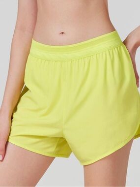 LILOAK Neon Lime Active Shorts - Size M NWOT
